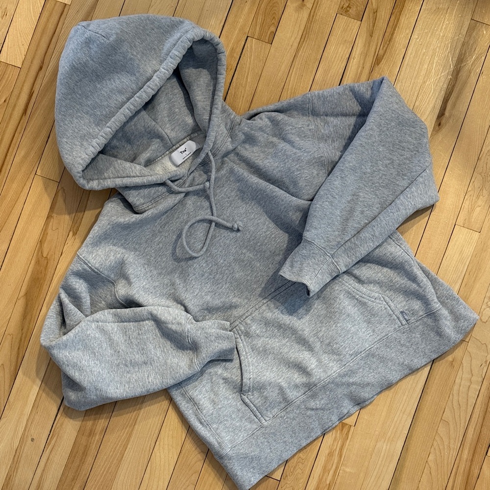 Gray TNA Hooded Sweatshirt